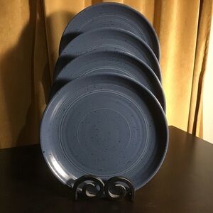 Navy Blue Bee & Willow Salad Plates – Set of 4 – Discontinued